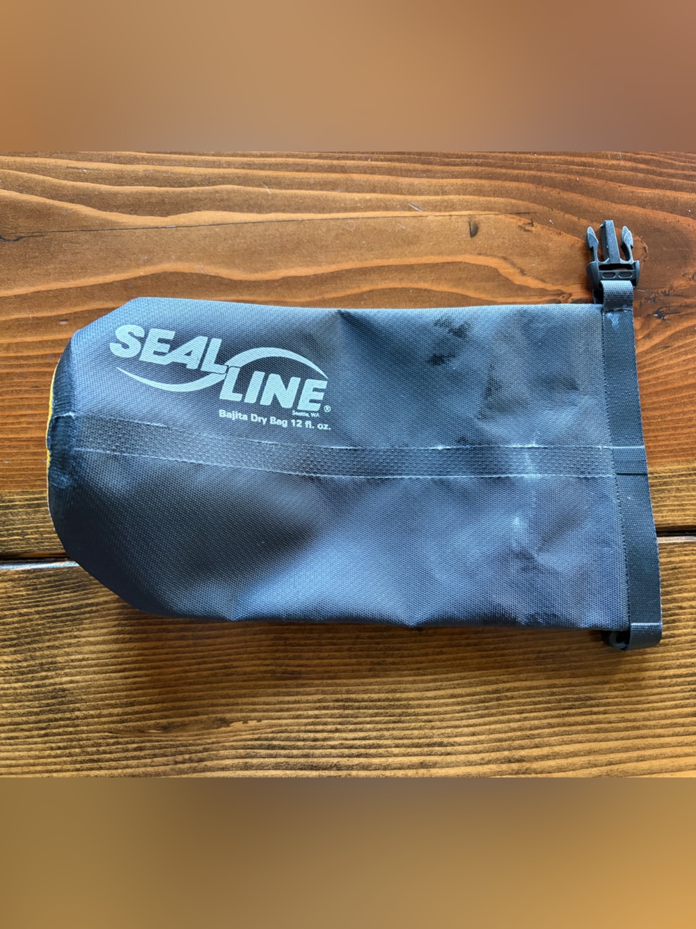 Black Dry Bag Roll-Top Pouch - 12 fl. oz.
